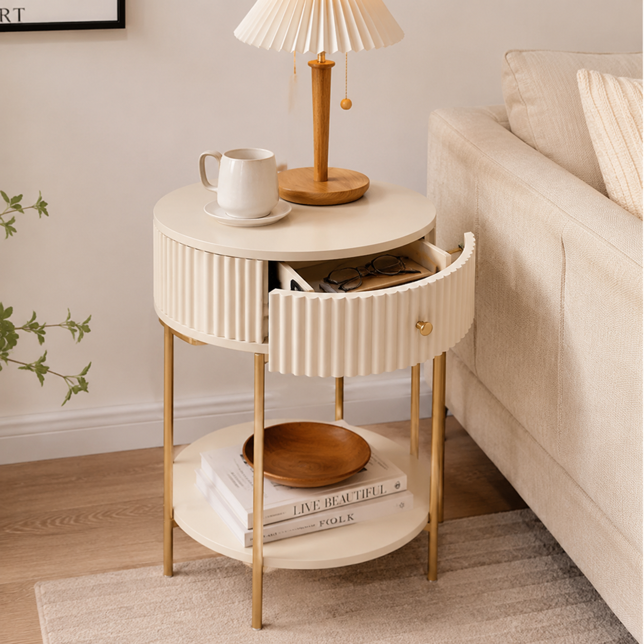 Saeaca™ Velora Accent Side Table