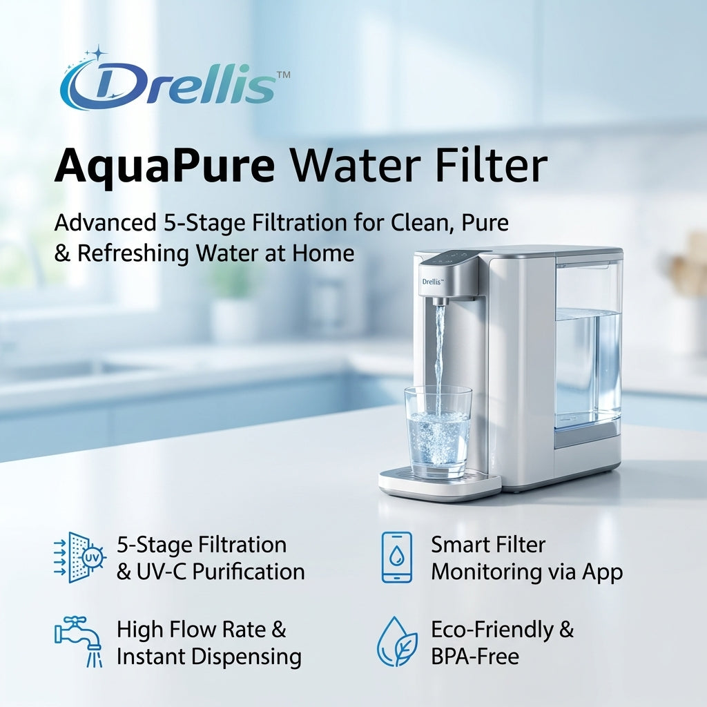 Drellis™ AquaPure Water Filter